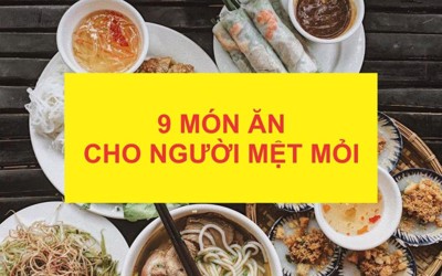 Mệt mỏi nên ăn gì - Bỏ túi ngay 8 món ăn giúp bạn lấy lại năng lượng! 